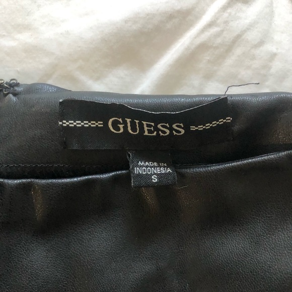 Guess leather pants. - Picture 2 of 3